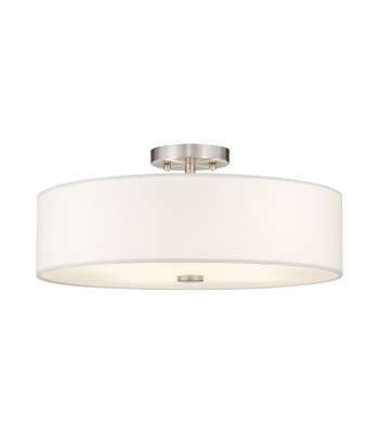 Livex Meridian Semi-Flush 51055-91