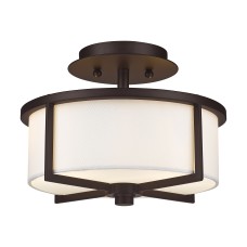 Livex Wesley Semi-Flush 51072-07