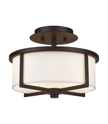 Livex Wesley Semi-Flush 51072-07