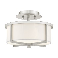 Livex Wesley Semi-Flush 51072-91