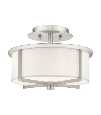 Livex Wesley Semi-Flush 51072-91