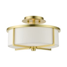 Livex Wesley Semi-Flush 51073-12
