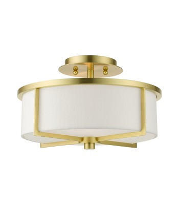 Livex Wesley Semi-Flush 51073-12
