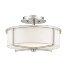 Livex Wesley Semi-Flush 51073-91