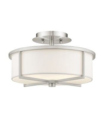 Livex Wesley Semi-Flush 51073-91