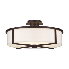 Livex Wesley Semi-Flush 51075-07