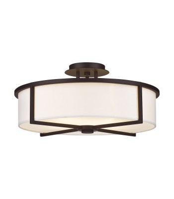 Livex Wesley Semi-Flush 51075-07