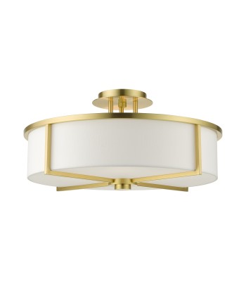 Livex Wesley Semi-Flush 51075-12