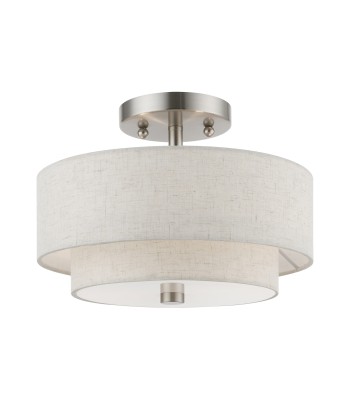 Livex Meridian Semi-Flush 51082-91