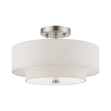 Livex Meridian Semi-Flush 51083-91