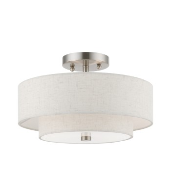 Livex Meridian Semi-Flush 51083-91
