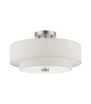 Livex Meridian Semi-Flush 51084-91