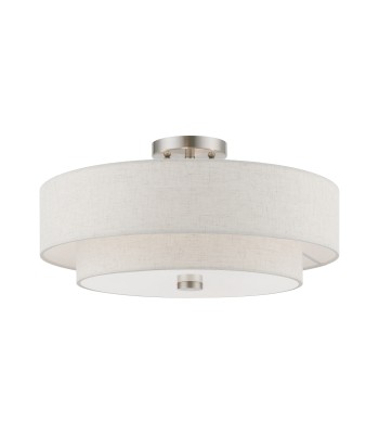 Livex Meridian Semi-Flush 51085-91
