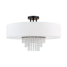 Livex Carlisle Semi-Flush 51098-92