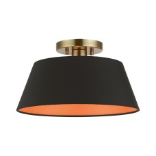 Livex Palma Semi-Flush 51357-01