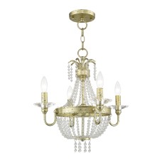 Livex Valentina Chandelier/Semi-Flush 51844-28