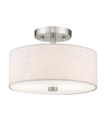 Livex Meridian Semi-Flush 52133-91