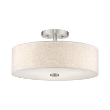 Livex Meridian Semi-Flush 52135-91