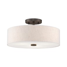 Livex Monroe Semi-Flush 52135-92