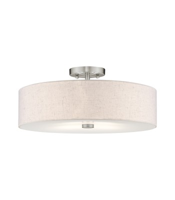 Livex Meridian Semi-Flush 52136-91
