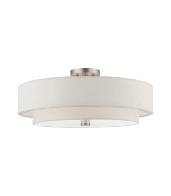 Livex Meridian Semi-Flush 52139-91