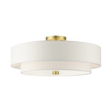 Livex Meridian Semi-Flush 52140-12