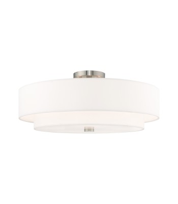 Livex Meridian Semi-Flush 52140-91