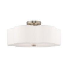 Livex Chelsea Semi-Flush 52154-91