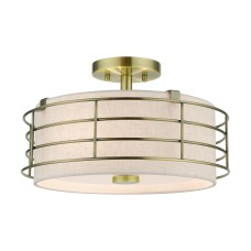 Livex Blanchard Semi-Flush 55118-01