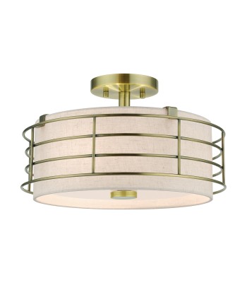 Livex Blanchard Semi-Flush 55118-01