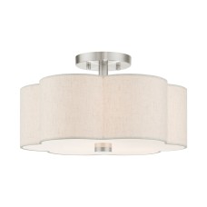 Livex Solstice Semi-Flush 58063-91