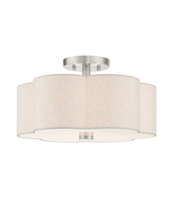 Livex Solstice Semi-Flush 58063-91