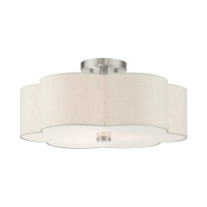 Livex Solstice Semi-Flush 58064-91