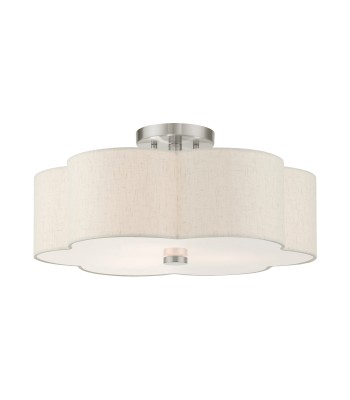 Livex Solstice Semi-Flush 58064-91