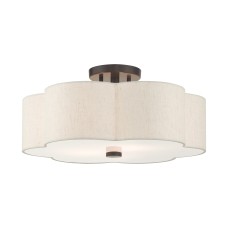 Livex Solstice Semi-Flush 58064-92