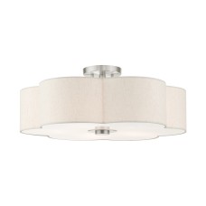 Livex Solstice Semi-Flush 58068-91
