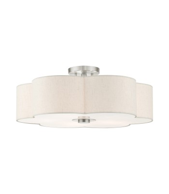 Livex Solstice Semi-Flush 58068-91