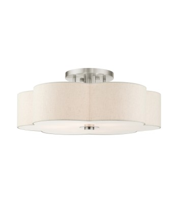 Livex Solstice Semi-Flush 58069-91