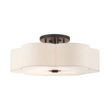 Livex Solstice Semi-Flush 58069-92