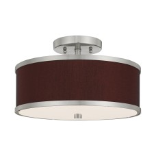 Livex Park Ridge Semi-Flush 60412-91
