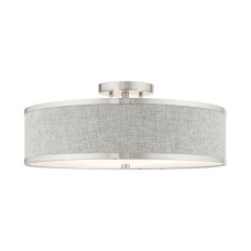 Livex Park Ridge Semi-Flush 60425-91