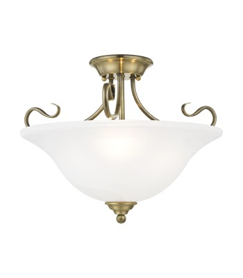 Livex Coronado Semi-Flush 6130-01