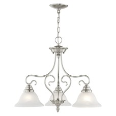 Livex Coronado Chandelier/Semi-Flush 6133-91