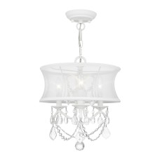 Livex Newcastle Convertible Mini Chandelier/Semi-Flush 6303-03