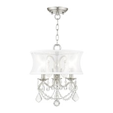Livex Newcastle Convertible Mini Chandelier/Semi-Flush 6303-91