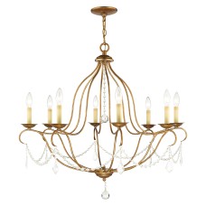 Livex Chesterfield Chandelier 6428-48