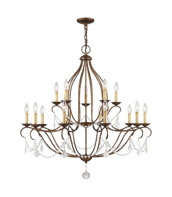Livex Chesterfield Foyer Chandelier 6429-71