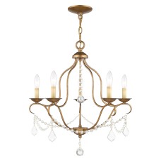 Livex Chesterfield Chandelier 6435-48