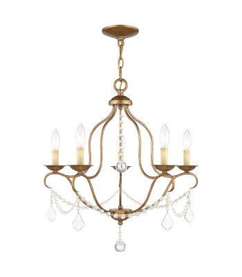 Livex Chesterfield Chandelier 6435-48