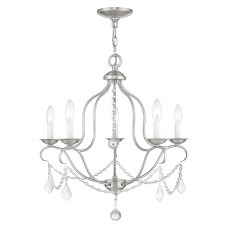 Livex Chesterfield Chandelier 6435-91